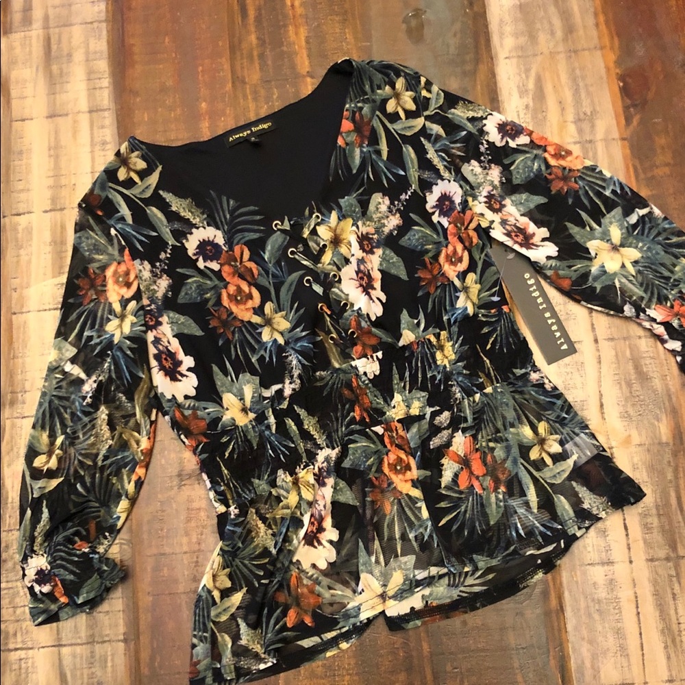 Sexy Floral Shirt